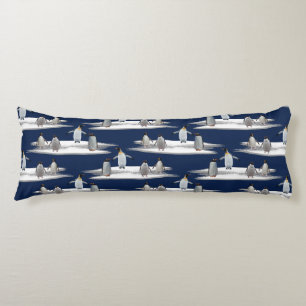 Penguin Iceberg Party Body Pillow (marine) Lichaamskussen