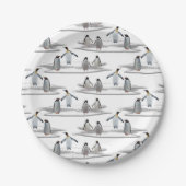 Penguin Iceberg Party Paper Bord (Voorkant)