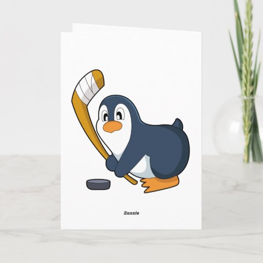 Penguin IJshockey IJshockeystick Kaart (Achterkant)