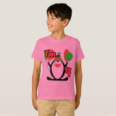Penguin Ik ben 4 Verjaardag T shirten en Geschenke T-shirt (Voorkant volledig)