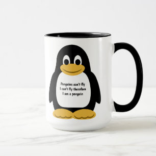 Penguin illustratie mok
