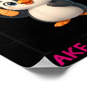 Penguin I'm Not Mean I'm Just Honest The Truth Hur Poster (Hoek)