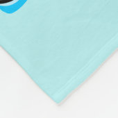 Penguin in a kayak fleece deken (Hoek)