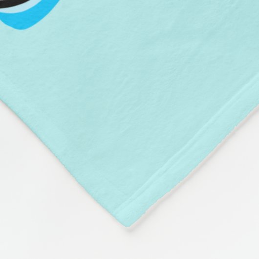 Penguin in a kayak fleece deken (Hoek)