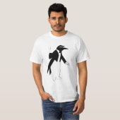 Penguin in a Tuxedo - Koel als ijsbreker T-shirt (Voorkant volledig)