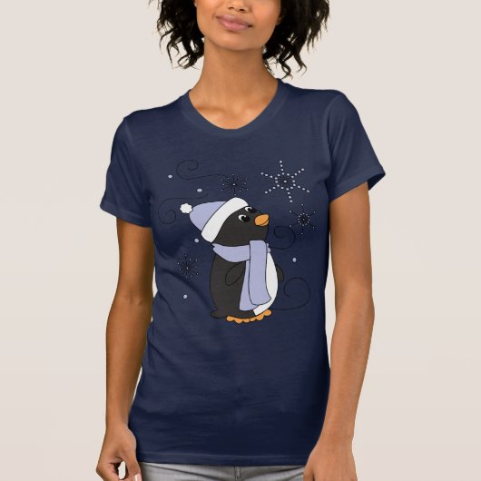 Penguin in Awe T-shirt (Voorkant)