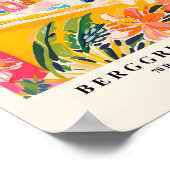 Penguin in bad Poster, Matisse Art Print, Roze Poster (Hoek)