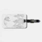 Penguin in Hammock Balloon Bagagelabel (Achterkant horizontaal)