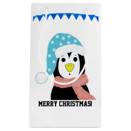 Penguin in Holiday Pet en Scarf Klein Cadeauzakje