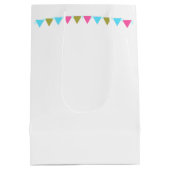 Penguin in Holiday Pet en Scarf Medium Cadeauzakje (Achterkant)