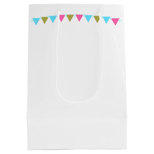 Penguin in Holiday Pet en Scarf Medium Cadeauzakje (Achterkant)