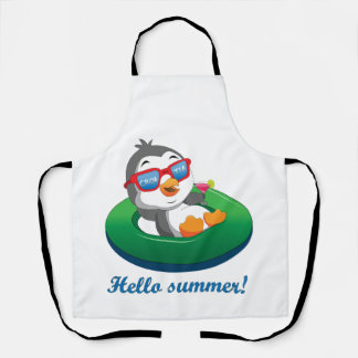 Penguin in Kroatië Schort