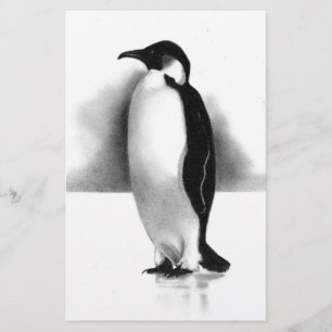 PENGUIN IN PENCIL: REALISME ART