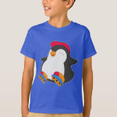 Penguin Inline schaatsen Inline schaatsen Sport T-shirt (Voorkant)