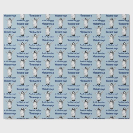 Penguin Inspirerend Confucius Quote Cadeaupapier (Vlak)