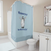 Penguin Inspirerend Confucius Quote Douchegordijn (In situ)