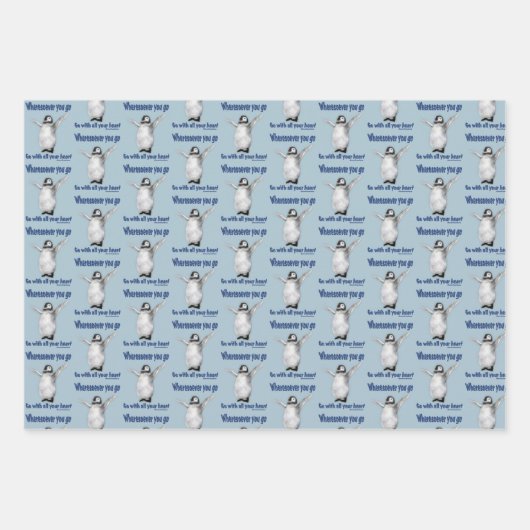 Penguin Inspirerend Confucius Quote   Inpakpapier Vel (Voorkant 3)