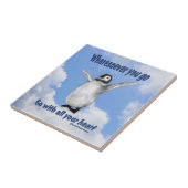 Penguin Inspirerend Confucius Quote Tegeltje (Zijkant)