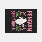 Penguin is mijn diertje fleece deken (Voorkant (Horizontaal))