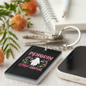 Penguin is mijn diertje sleutelhanger (Voorkant Rechts)