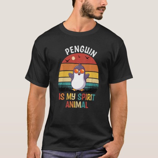 Penguin is mijn levende dier Penguin T-shirt (Voorkant)