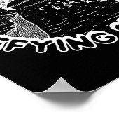 Penguin It's Time To Try Defying Gravity Poster (Hoek)