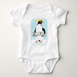 Penguin Japans schrift dat pinguïn leest Romper