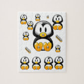 Penguin Jigzaag Puzzle Legpuzzel (Verticaal)