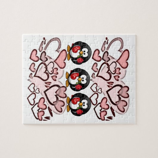 Penguin Jigzaag Puzzle Legpuzzel (Horizontaal)