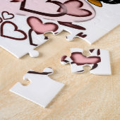 Penguin Jigzaag Puzzle Legpuzzel (Zijkant)