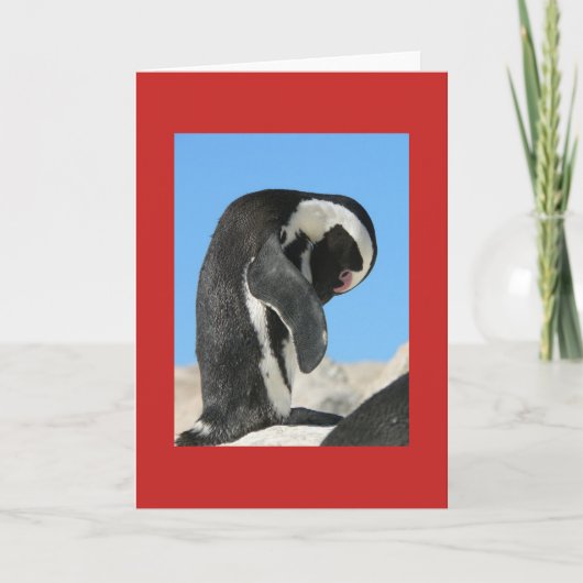 PENGUIN KAART (KERST) (Voorkant)