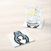 Penguin Kartonnen Onderzetters (Insitu)
