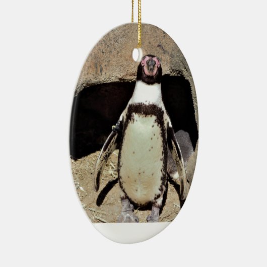 Penguin Keramisch Ornament (Rechts)