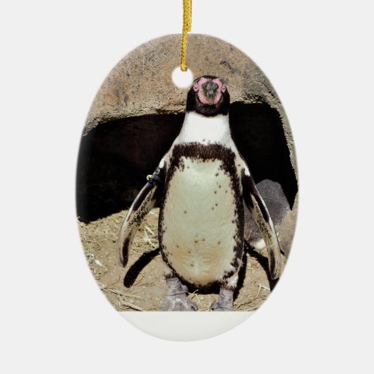 Penguin Keramisch Ornament (Voorkant)