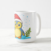 Penguin Kerst Vrolijkheid Koffiemok (Voorkant rechts)
