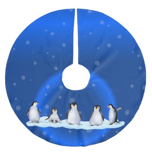 Penguin Kerstboom Rok (Voorkant)
