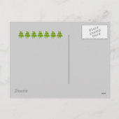 Penguin-kerstkaart Feestdagenkaart (Achterkant)