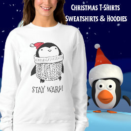 Penguin, Kerstmis, Cute, Dames Trui