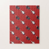 Penguin Kerstmis Legpuzzel (Verticaal)