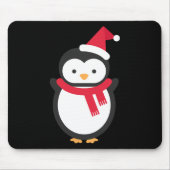 Penguin Kerstmis Muismat (Voorkant)