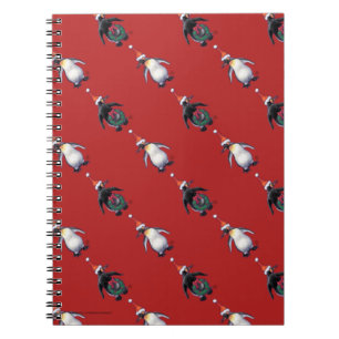 Penguin Kerstmis Notitieboek
