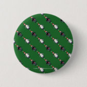 Penguin Kerstmis Ronde Button 5,7 Cm (Voorkant)