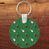 Penguin Kerstmis Sleutelhanger (Voorkant)