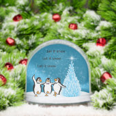 Penguin Kerstmis Sneeuwbol (Kerstmis)