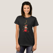 Penguin Kerstmis T-shirt (Voorkant volledig)