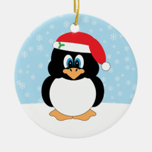 Penguin-kerstversiering Keramisch Ornament