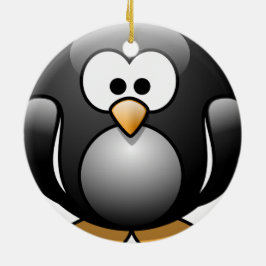 Penguin-kerstversiering Keramisch Ornament
