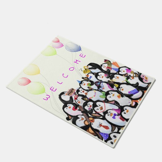 Penguin Kinder Deurmat (Schuin)