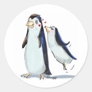 PeNgUiN KiSS Ronde Sticker