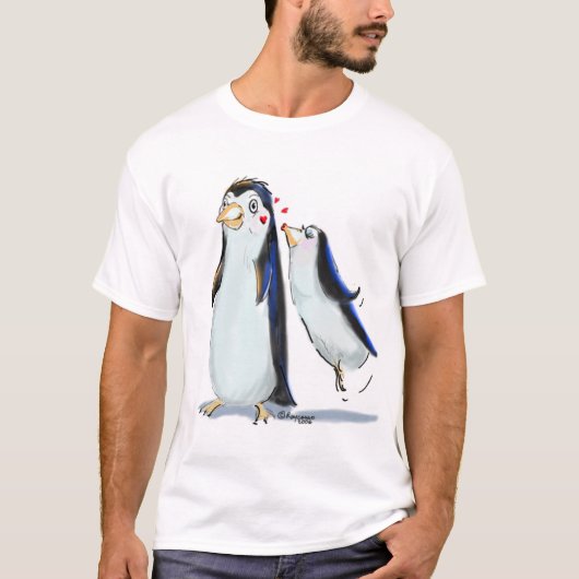 PeNgUiN KiSs T-shirt (Voorkant)